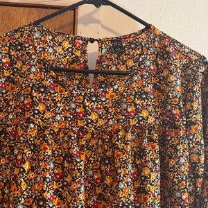 SHEIN Floral Mini Dress - Multicolor